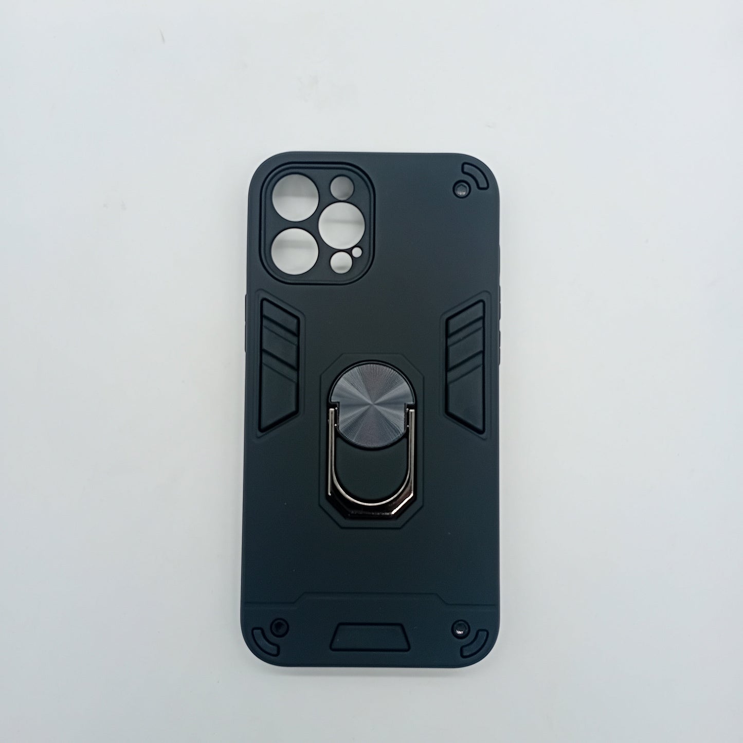 iPhone 12 Pro Max Hard PC Case with ring holder Shockproof Slim back Cover