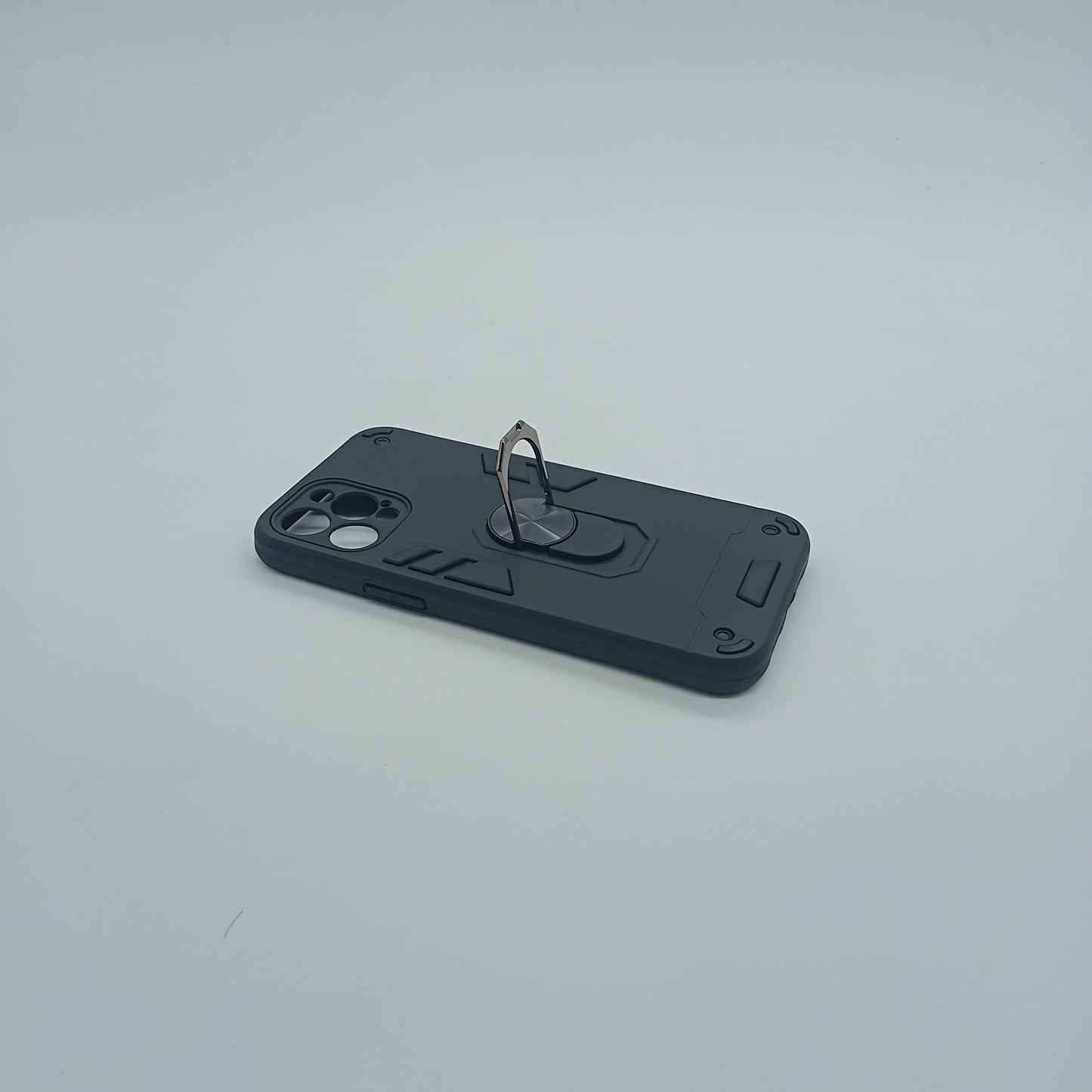 iPhone 12 Pro Max Hard PC Case with ring holder Shockproof Slim back Cover