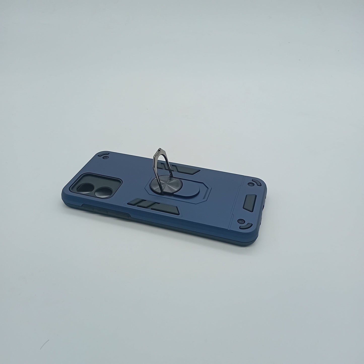 Motorola E13 Hard PC Case with ring holder Shockproof Slim back Cover