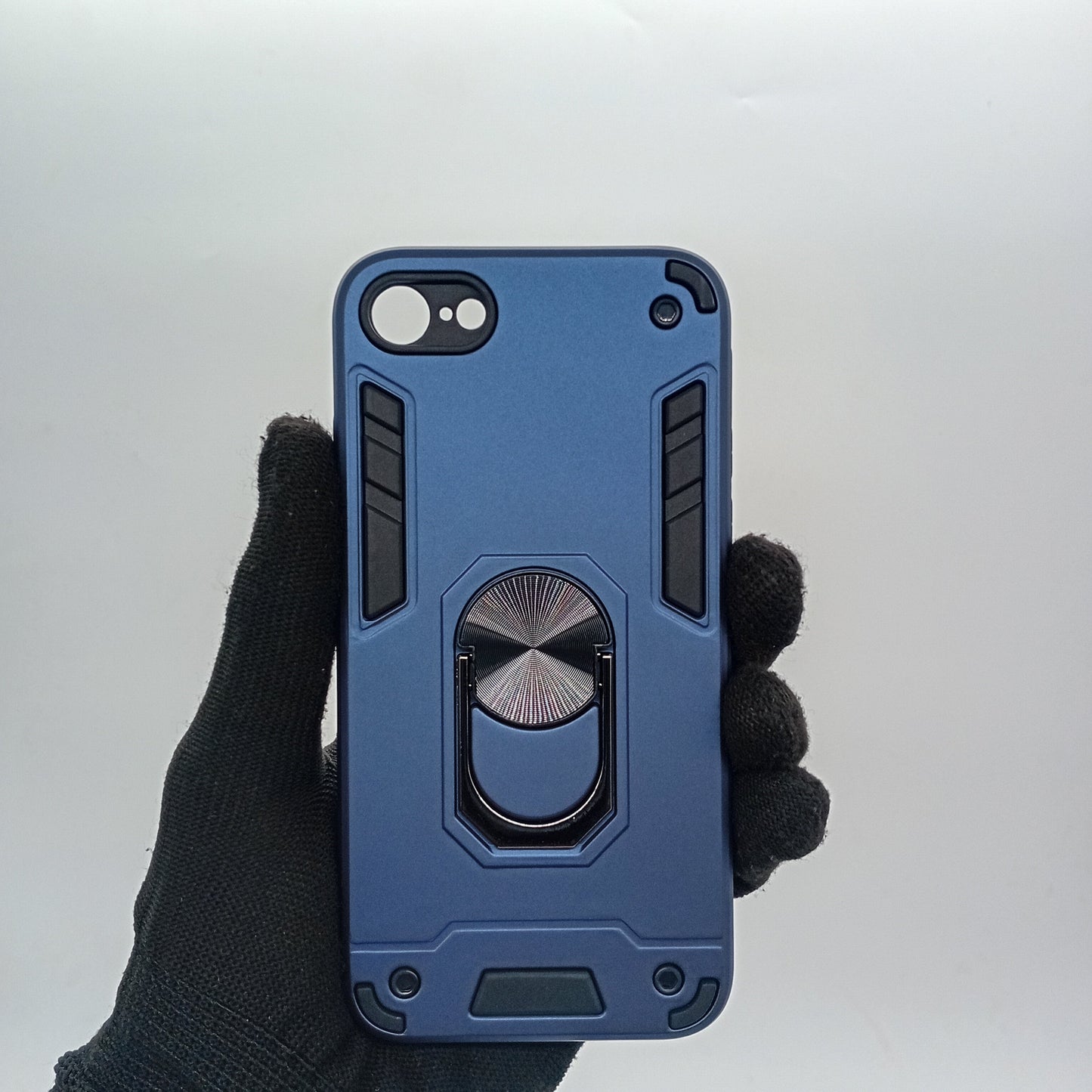 iPhone 7 Hard PC Case with ring holder Shockproof Slim back Cover