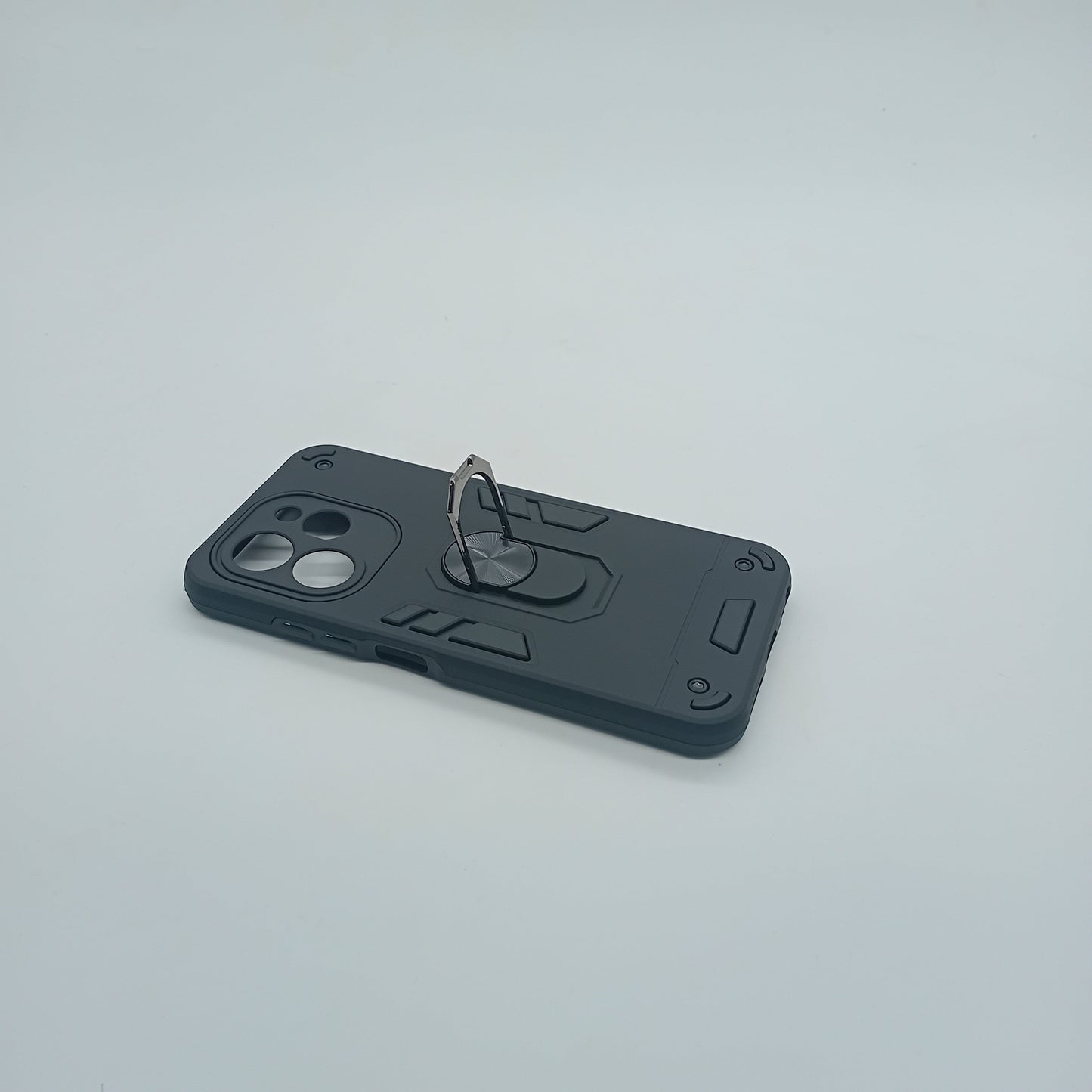 Tecno Spark 30 Hard PC Case with ring holder Shockproof Slim back Cover