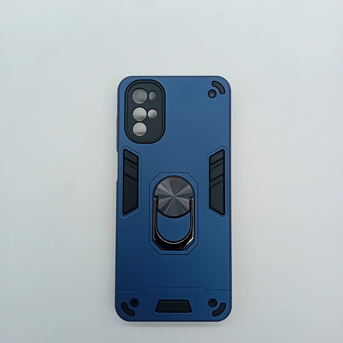 Motorola G22 Hard PC Case with ring holder Shockproof Slim back Cover