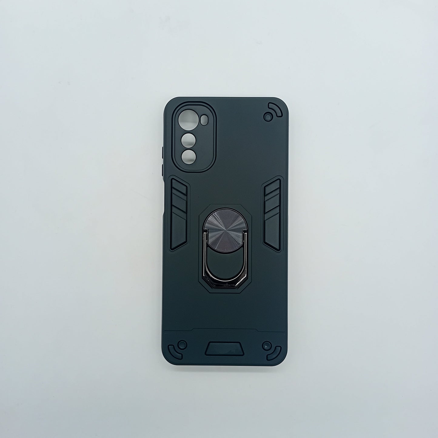 Motorola E32 Hard PC Case with ring holder Shockproof Slim back Cover