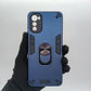 Motorola E32 Hard PC Case with ring holder Shockproof Slim back Cover