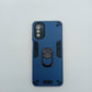 Motorola E32 Hard PC Case with ring holder Shockproof Slim back Cover
