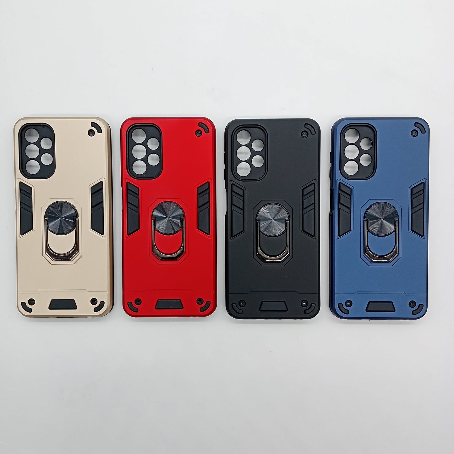 Samsung A13 4G Hard PC Case with ring holder Shockproof Slim back Cover