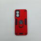 OPPO A17 Hard PC Case with ring holder Shockproof Slim back Cover
