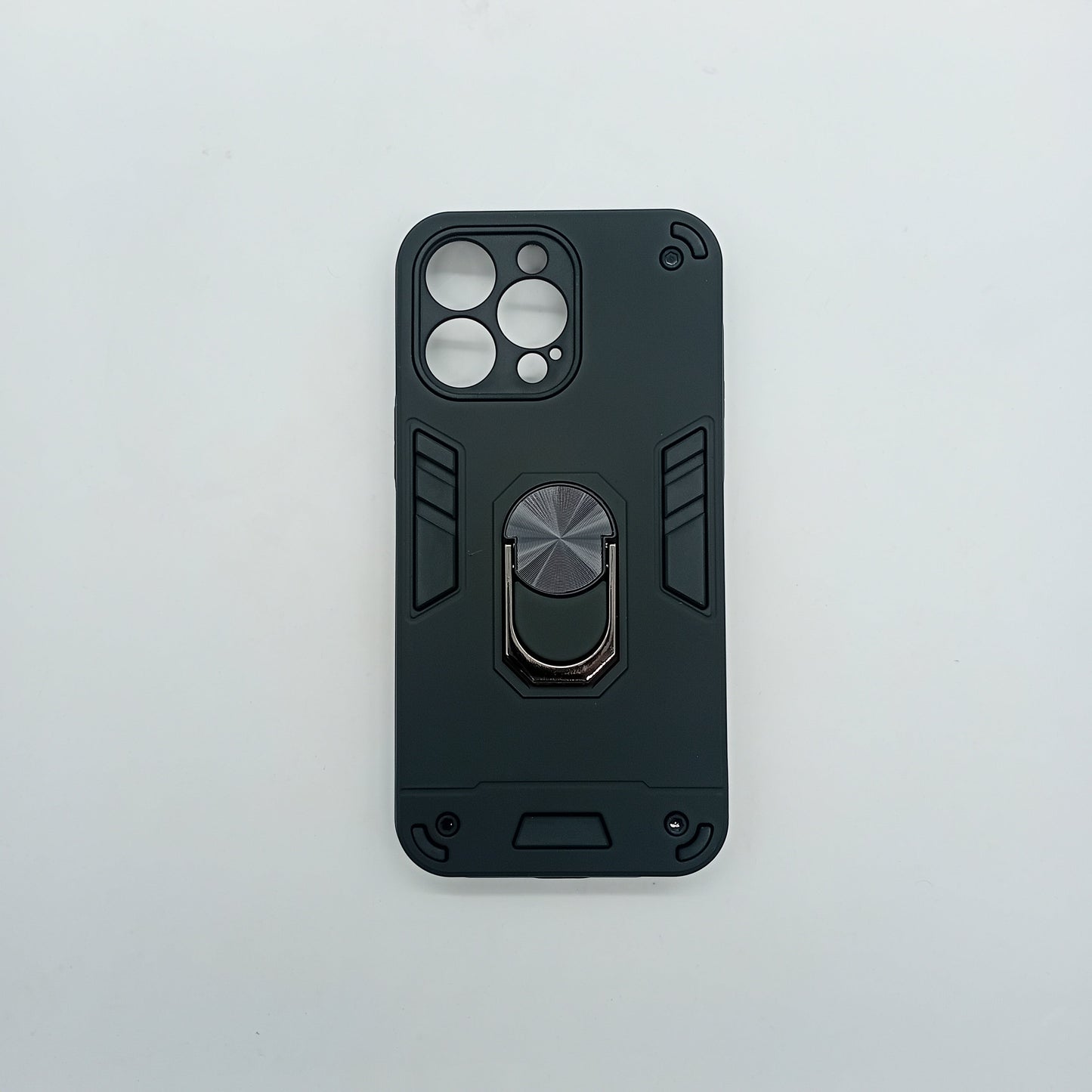 iPhone 14 Pro Max Hard PC Case with ring holder Shockproof Slim back Cover