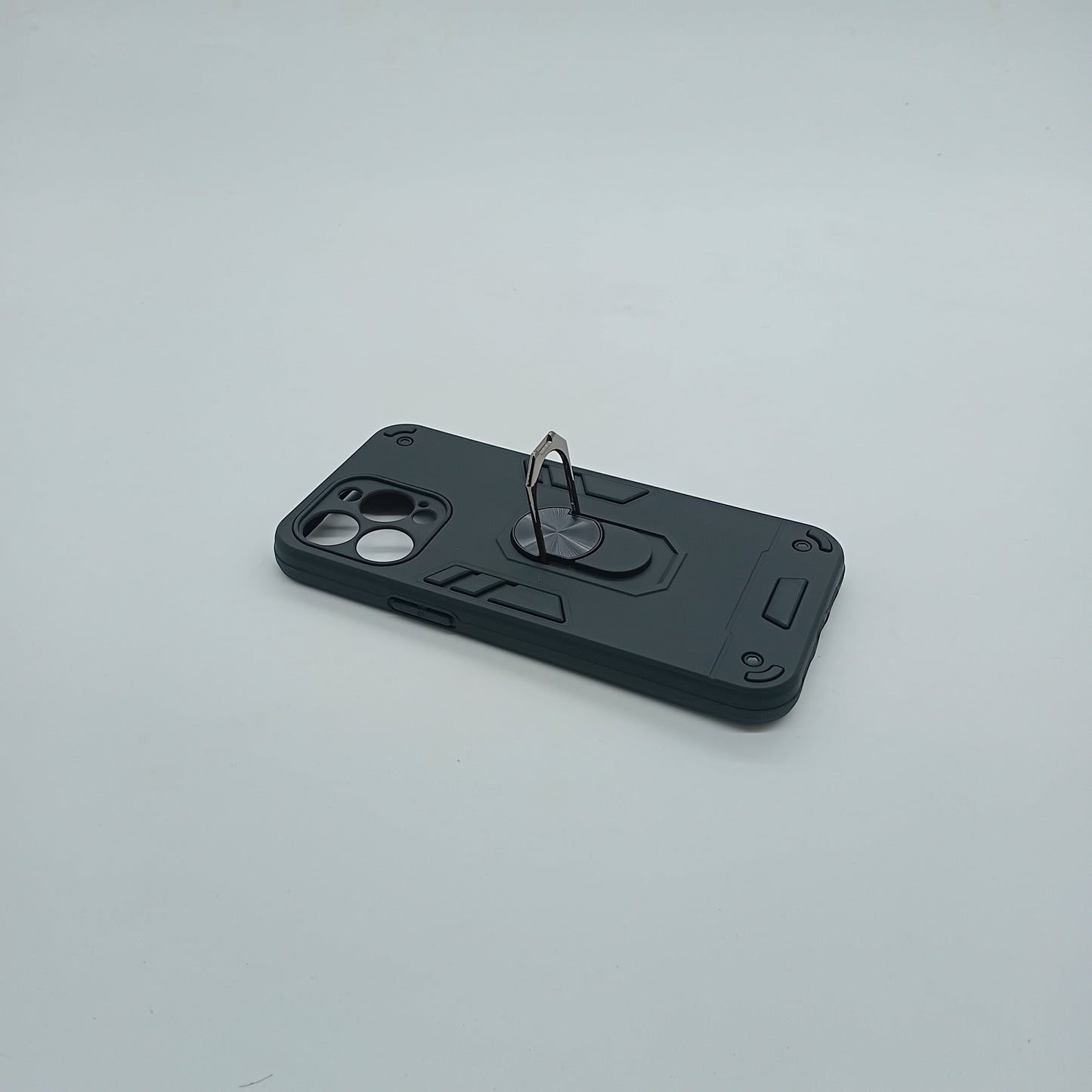iPhone 14 Pro Max Hard PC Case with ring holder Shockproof Slim back Cover