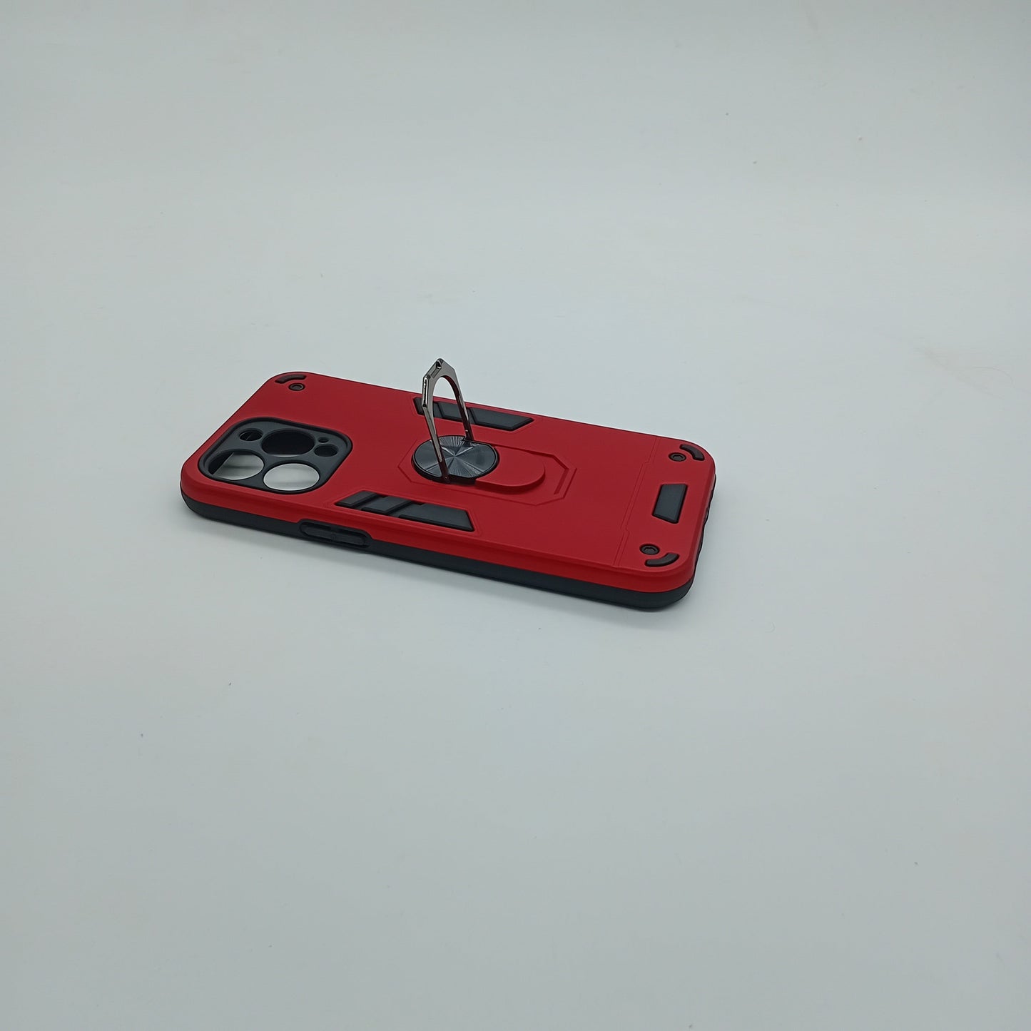 iPhone 14 Pro Max Hard PC Case with ring holder Shockproof Slim back Cover