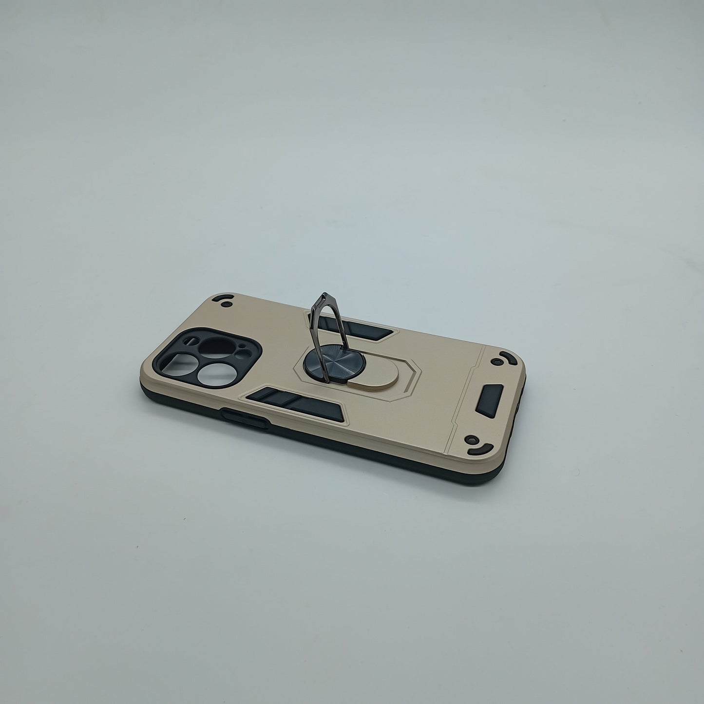 iPhone 14 Pro Max Hard PC Case with ring holder Shockproof Slim back Cover