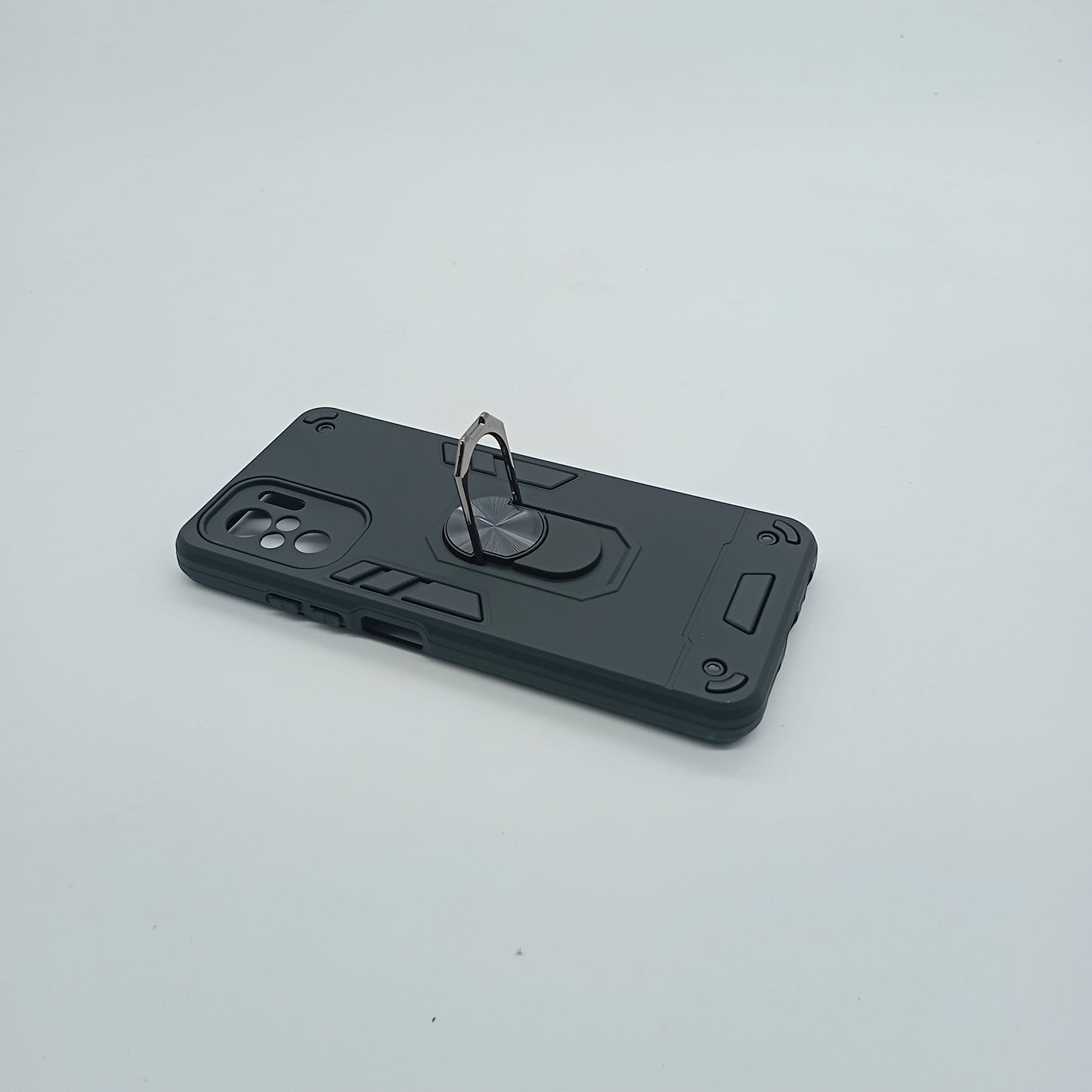 Redmi Note 10 Hard PC Case with ring holder Shockproof Slim back Cover