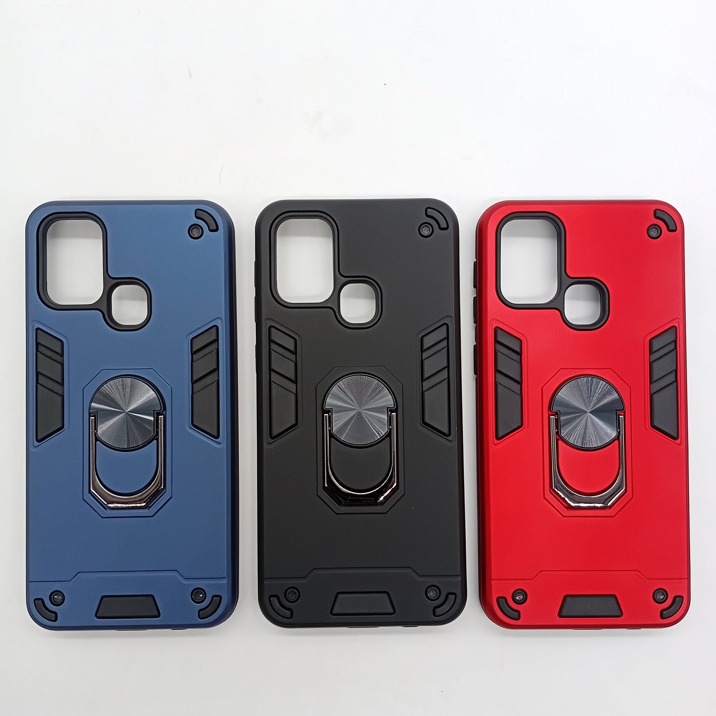 Samsung M31 Hard PC Case with ring holder Shockproof Slim back Cover