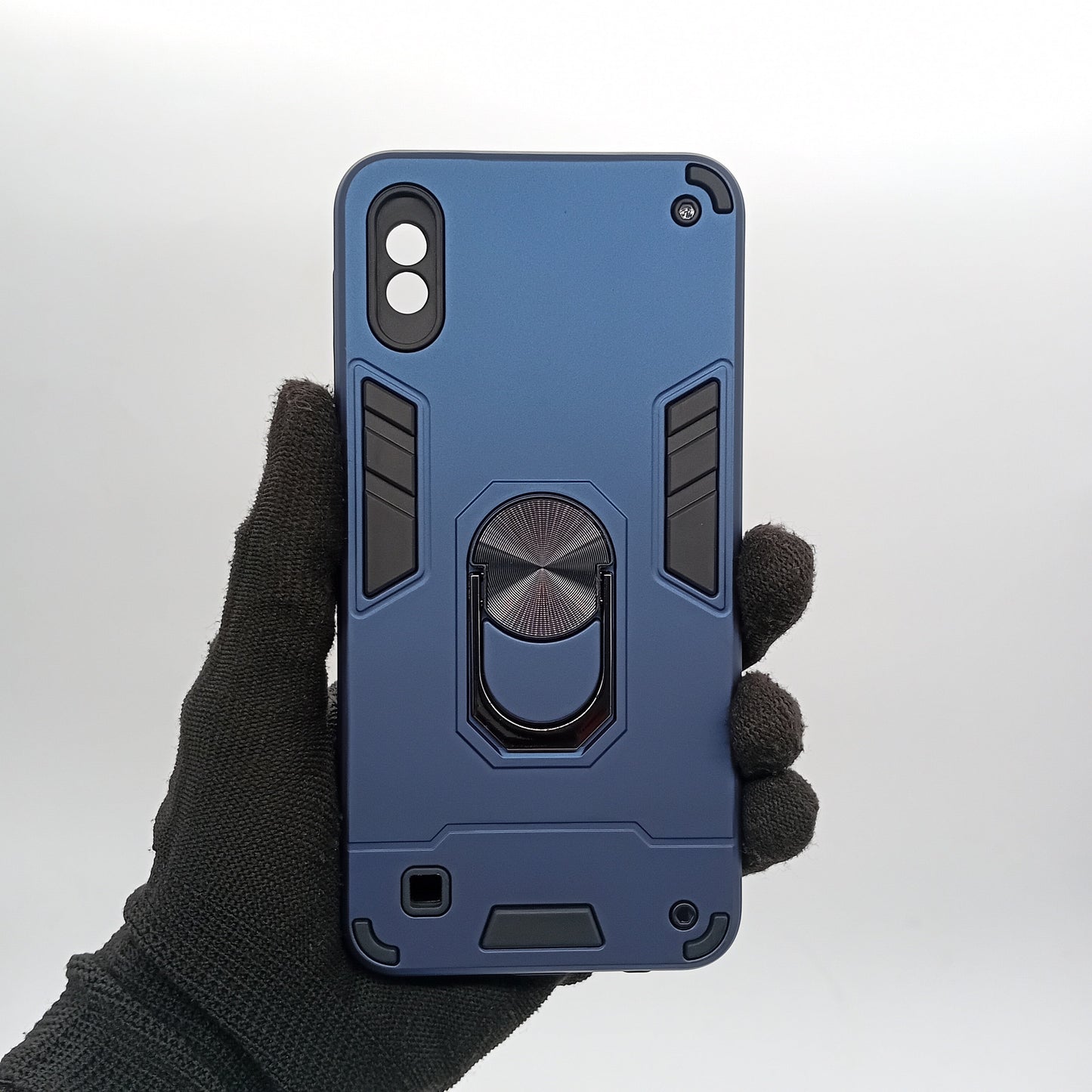 Samsung A10 Hard PC Case with ring holder Shockproof Slim back Cover