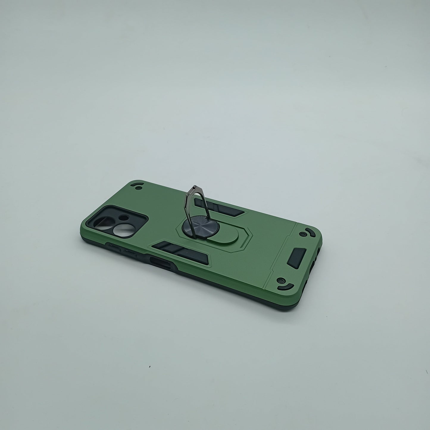 Samsung A06 Hard PC Case with ring holder Shockproof Slim back Cover