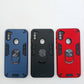 Samsung A11 / M11 Hard PC Case with ring holder Shockproof Slim back Cover