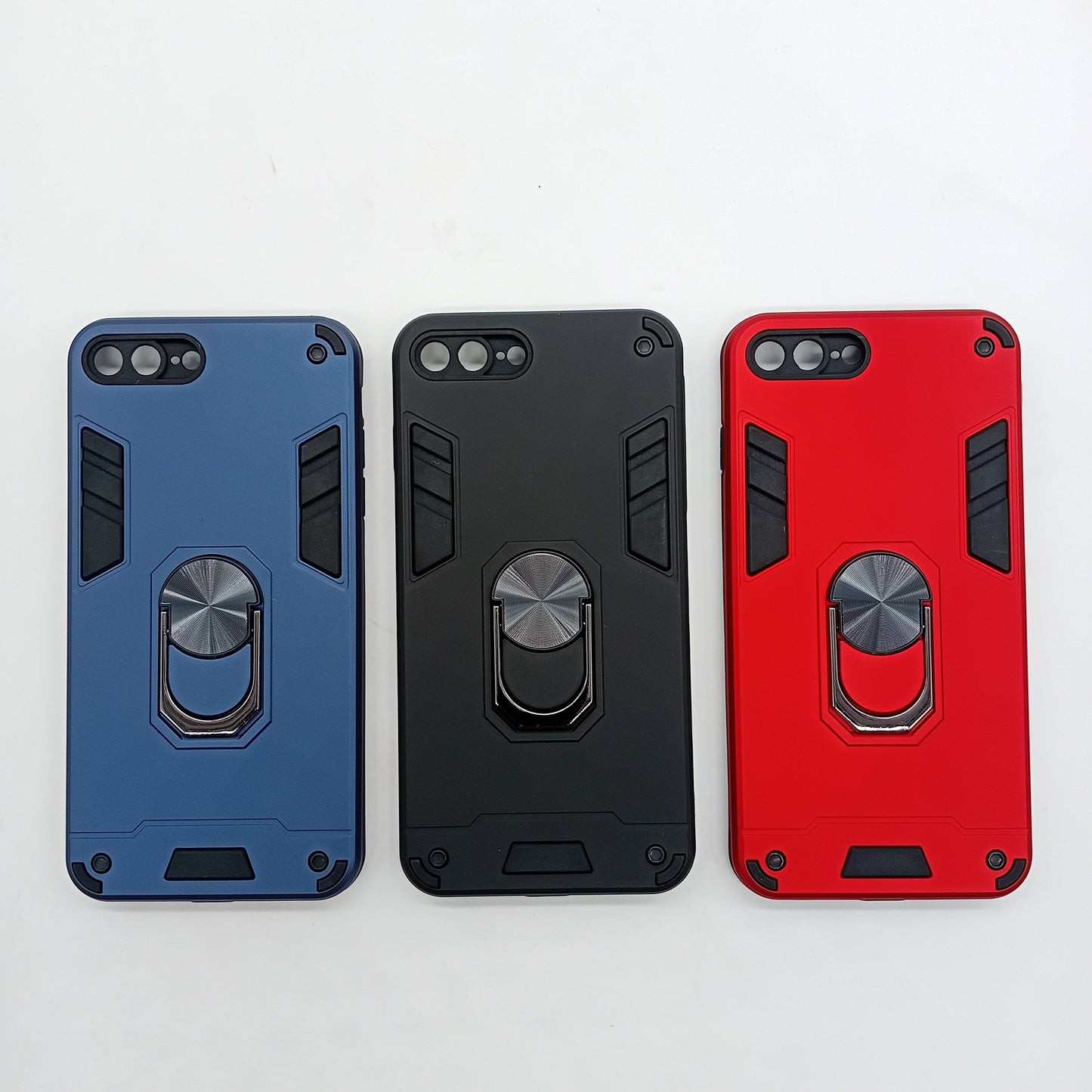 iPhone 7 Plus Hard PC Case with ring holder Shockproof Slim back Cover
