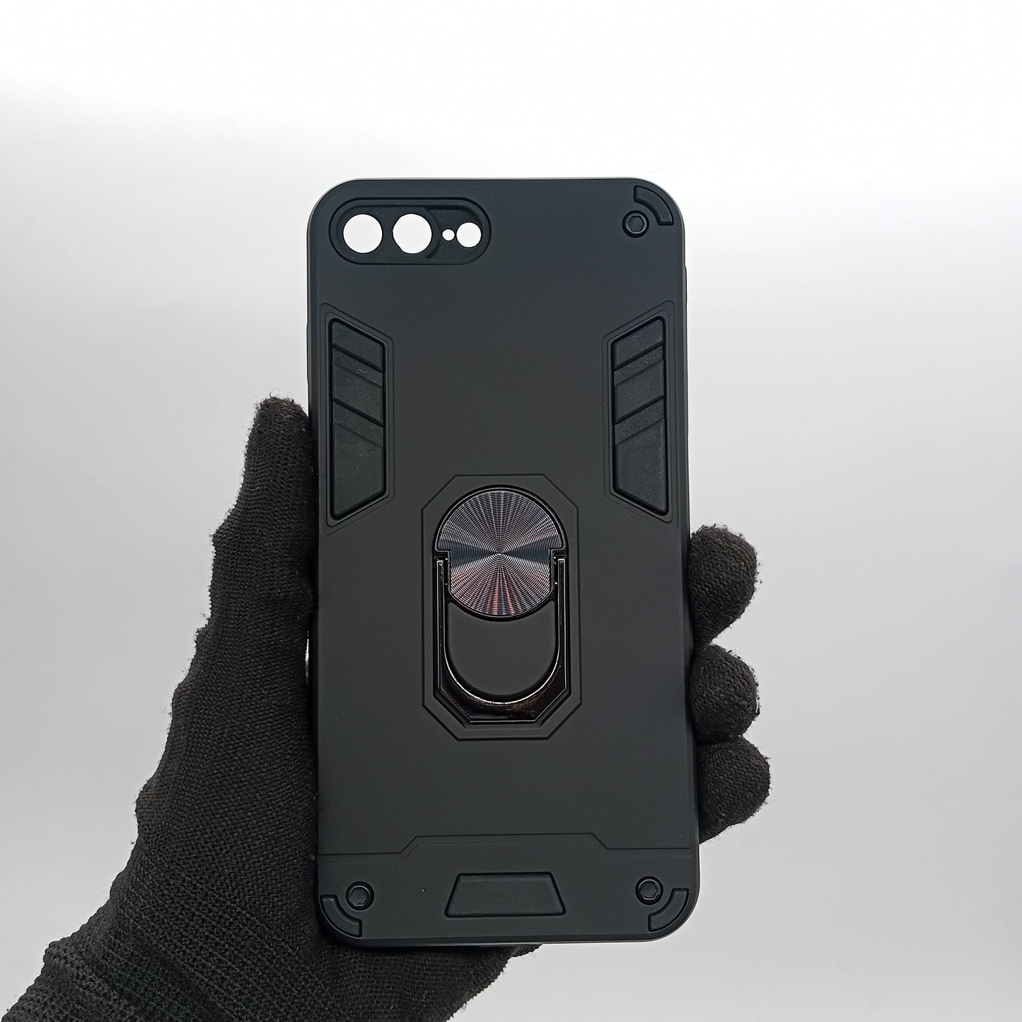 iPhone 7 Plus Hard PC Case with ring holder Shockproof Slim back Cover
