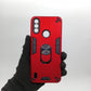 Motorola E7 Hard PC Case with ring holder Shockproof Slim back Cover