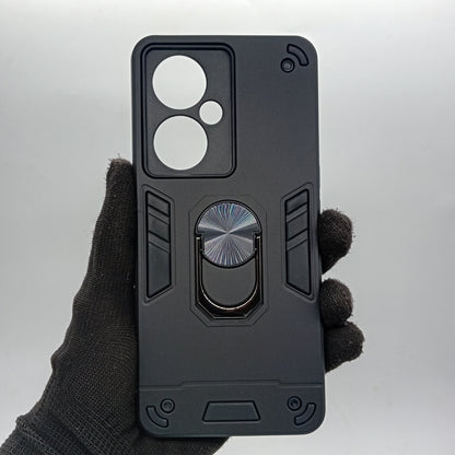 OPPO Nord CE3 Lite Hard PC Case with ring holder Shockproof Slim back Cover