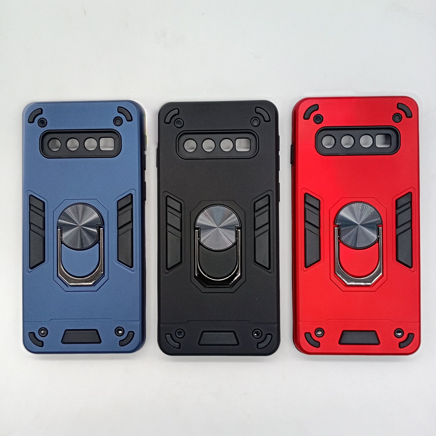 Samsung S10 Hard PC Case with ring holder Shockproof Slim back Cover