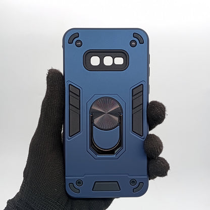 Samsung S10E Hard PC Case with ring holder Shockproof Slim back Cover