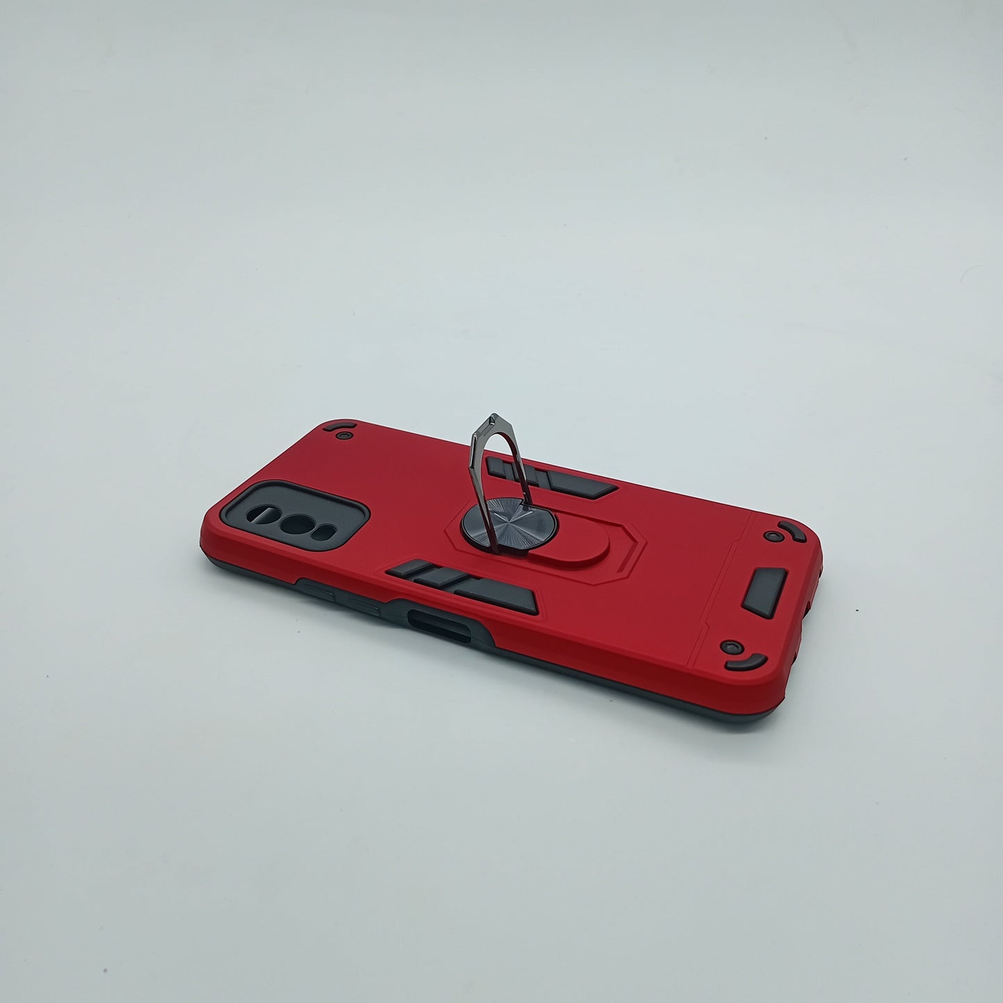 Nokia C32 Hard PC Case with ring holder Shockproof Slim back Cover