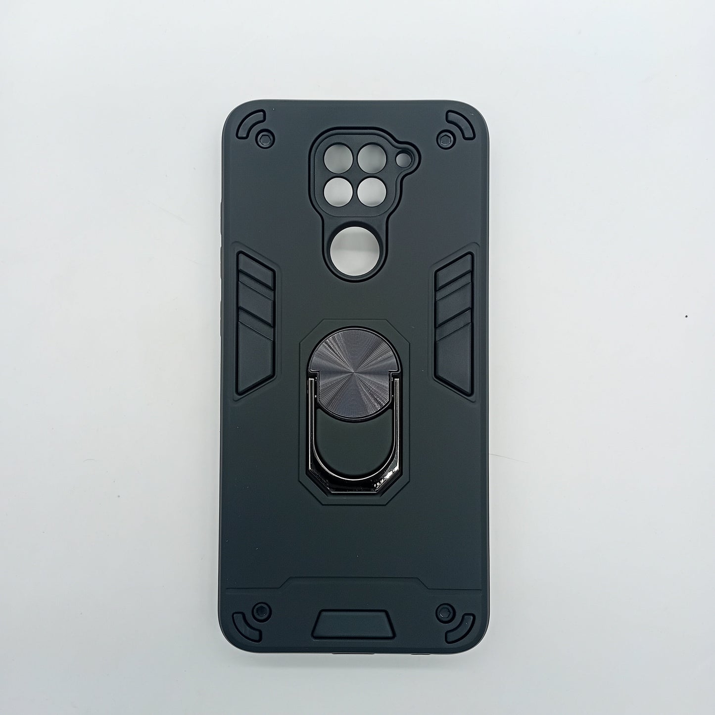 Redmi Note 9 Hard PC Case with ring holder Shockproof Slim back Cover