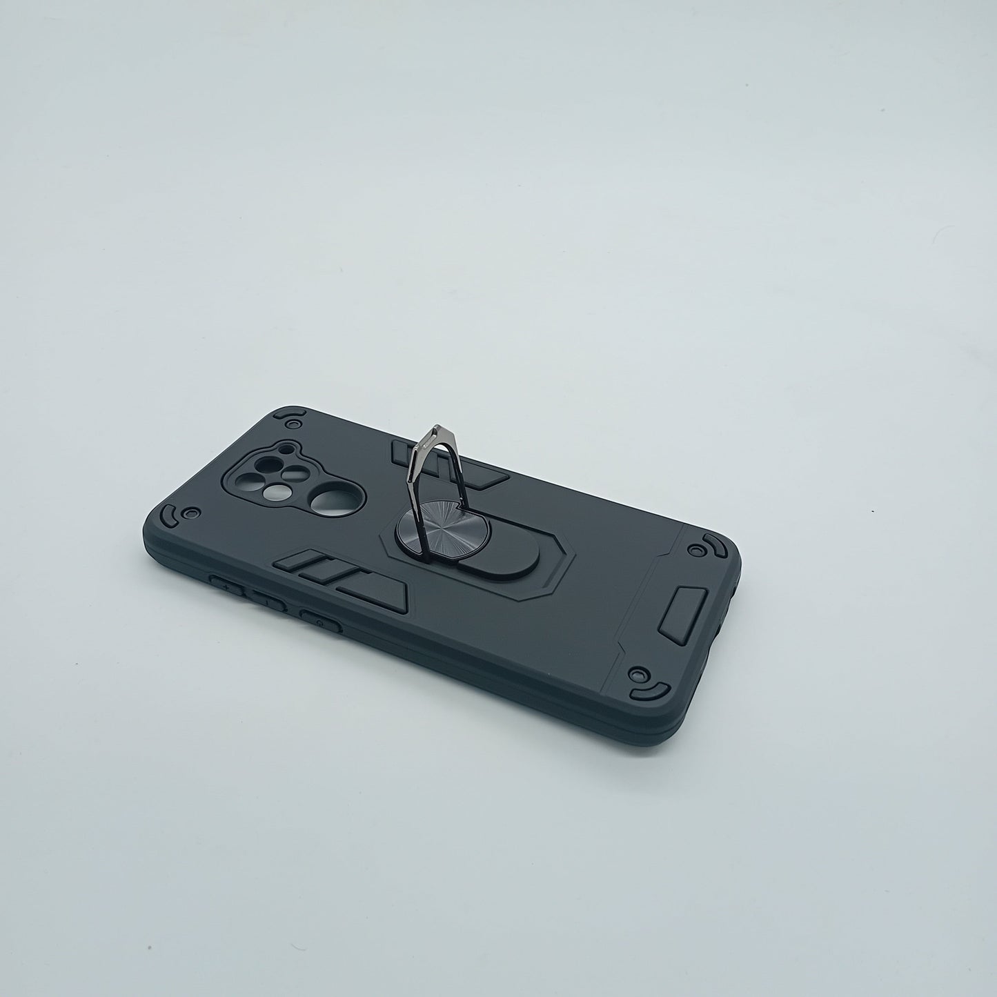 Redmi Note 9 Hard PC Case with ring holder Shockproof Slim back Cover