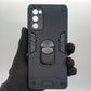 Samsung S20 FE Hard PC Case with ring holder Shockproof Slim back Cover