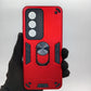 OPPO A3 Pro Hard PC Case with ring holder Shockproof Slim back Cover