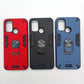 OPPO A53 Hard PC Case with ring holder Shockproof Slim back Cover