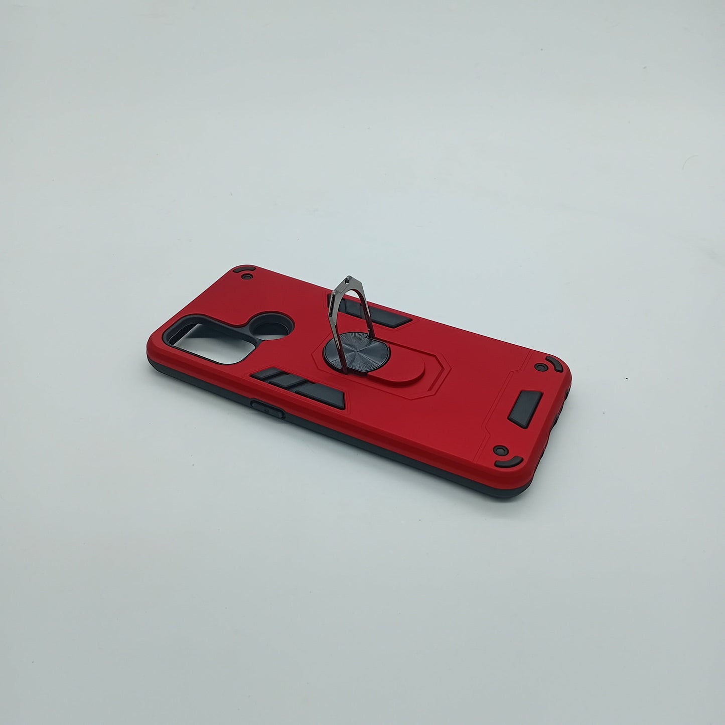 OPPO A53 Hard PC Case with ring holder Shockproof Slim back Cover
