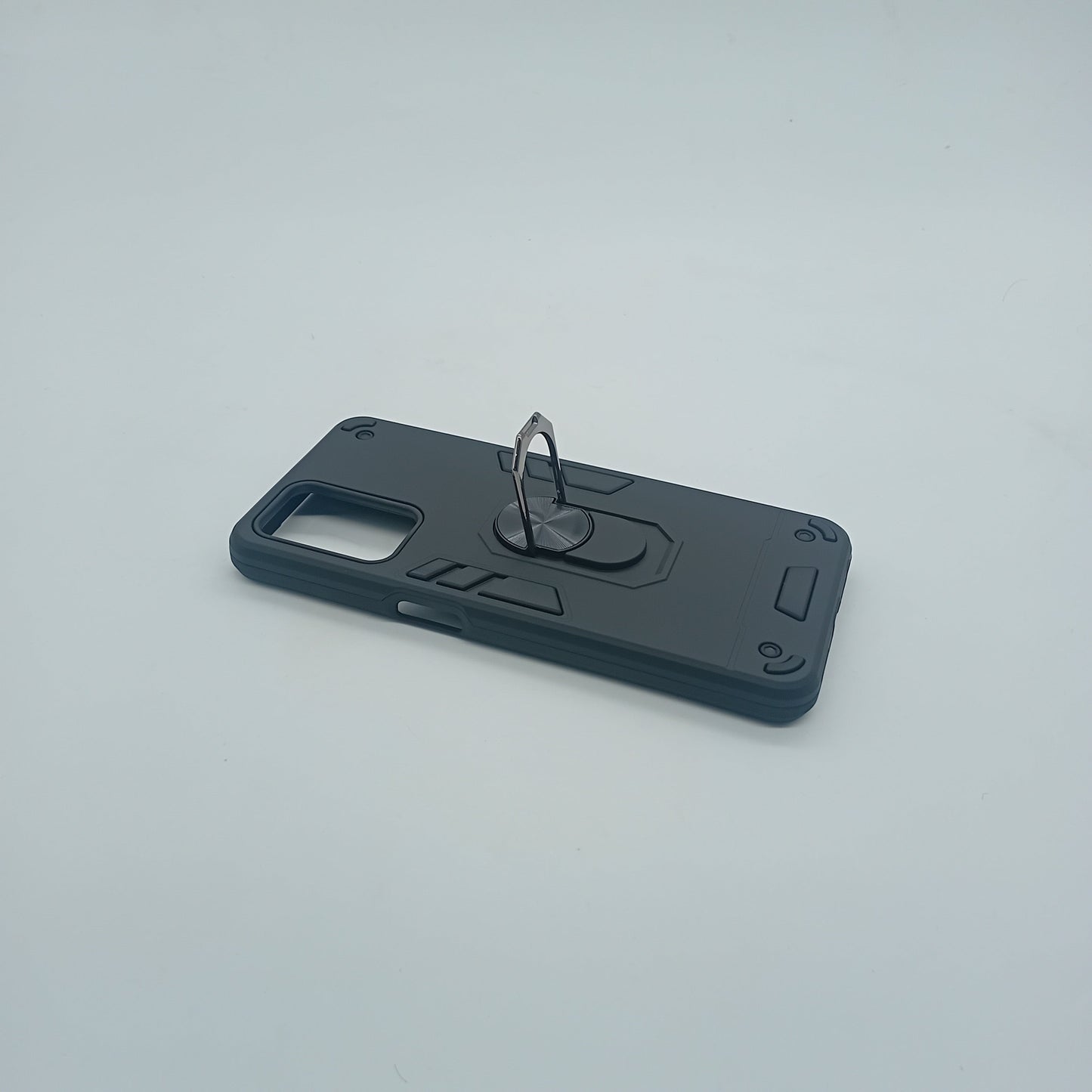 OPPO A54 Hard PC Case with ring holder Shockproof Slim back Cover