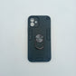 iPhone 12 Hard PC Case with ring holder Shockproof Slim back Cover