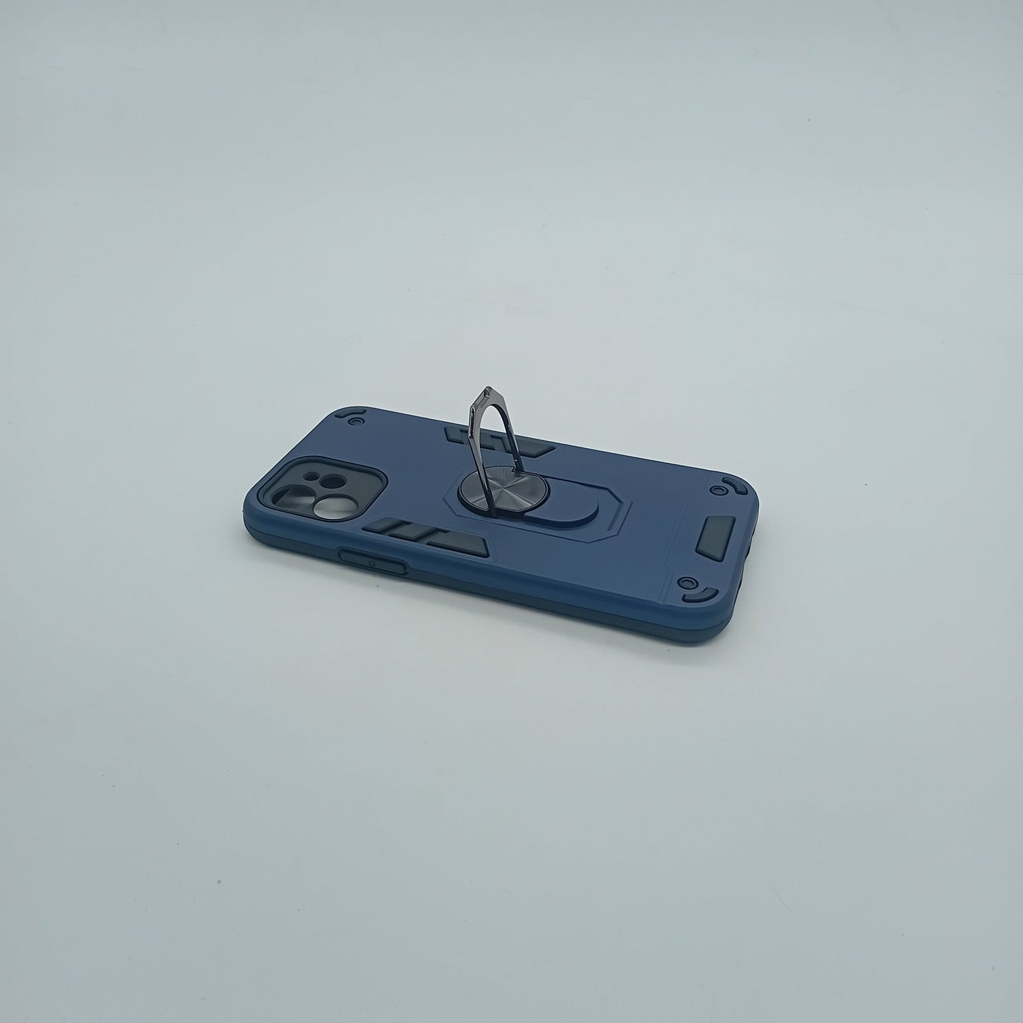 iPhone 12 Hard PC Case with ring holder Shockproof Slim back Cover
