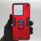 ZTE A54 Hard PC Case with ring holder Shockproof Slim back Cover