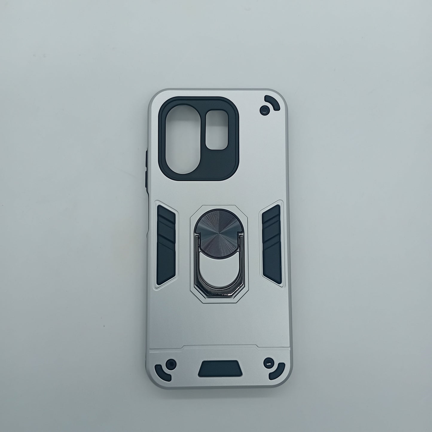 infinix Hot 50i Hard PC Case with ring holder Shockproof Slim back Cover