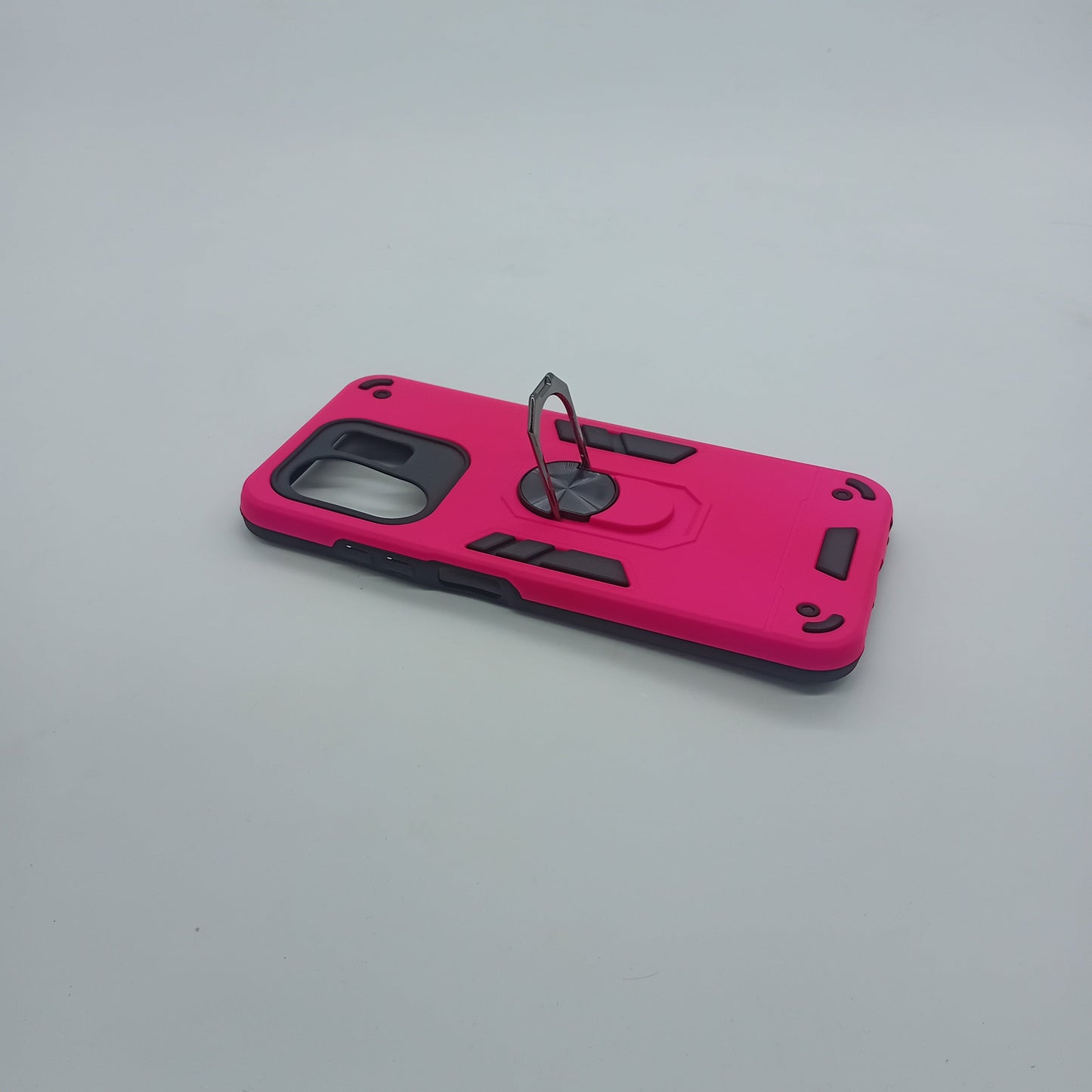infinix Hot 50i Hard PC Case with ring holder Shockproof Slim back Cover