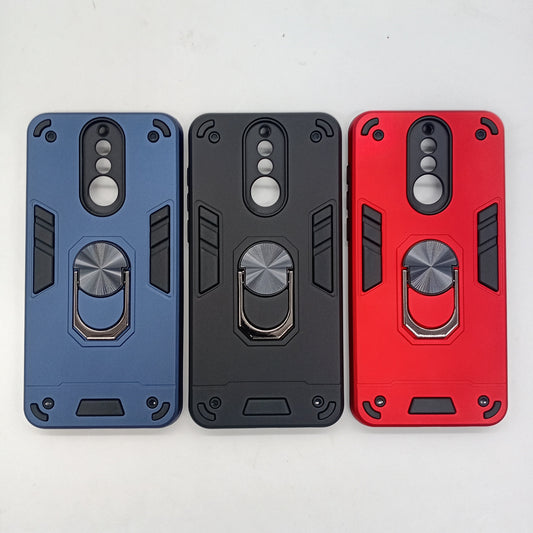 Huawei Nova 2i Hard PC Case with ring holder Shockproof Slim back Cover