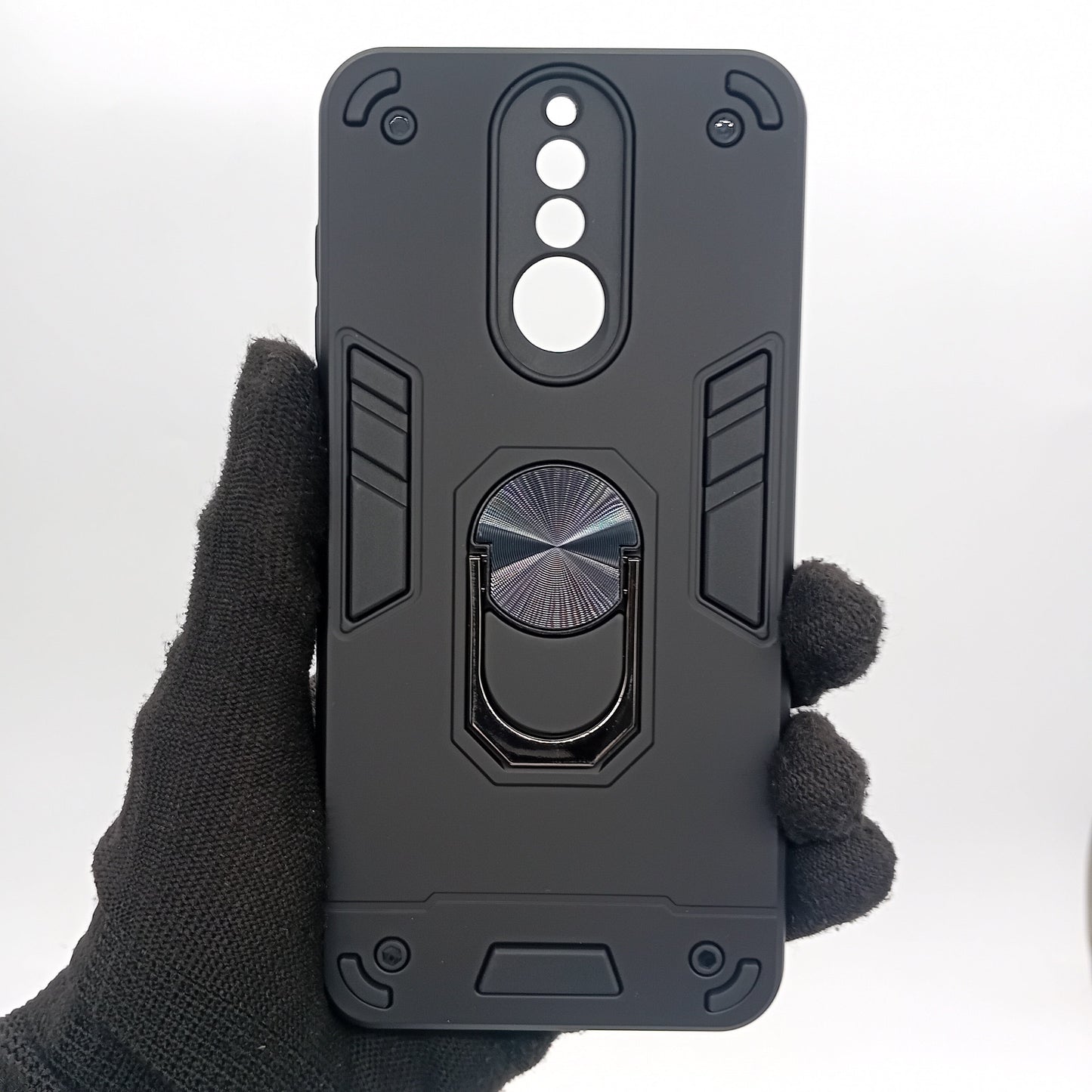 Huawei Nova 2i Hard PC Case with ring holder Shockproof Slim back Cover