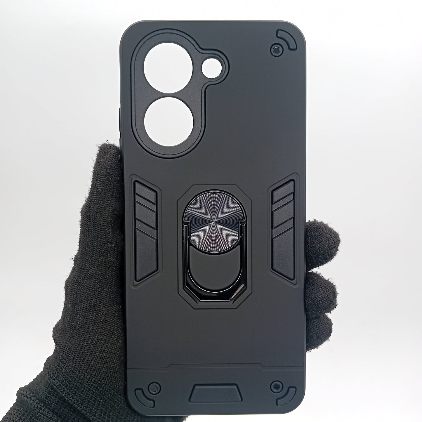 Redmi A5 Hard PC Case with ring holder Shockproof Slim back Cover