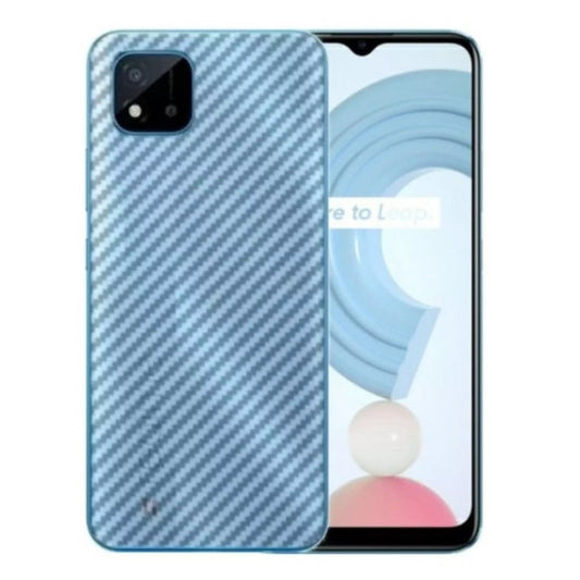 Realme C20 carbon Back Clear Skin Sticker