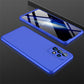 LEEKA Samsung A33 5G Full 3in1 Cover 360º Shockproof Armour Hard Matte PC Case