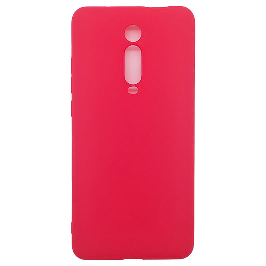 Xiaomi Mi 9T Silicone back Cover Slim Magic TPU Case Red