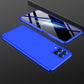 LEEKA Samsung M33 Full 3in1 Cover 360º Shockproof Armour Hard Matte PC Case