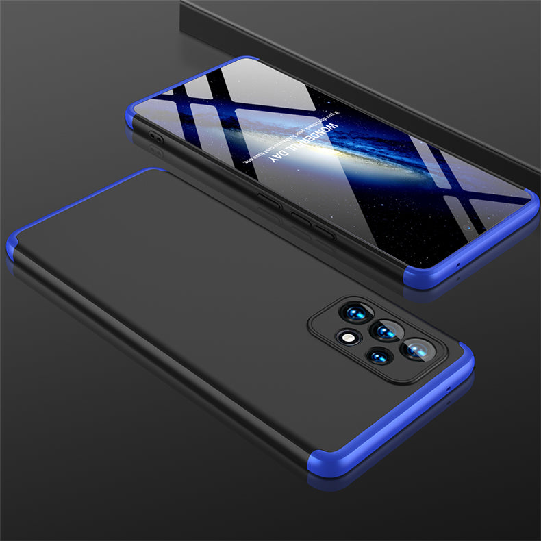 LEEKA Samsung A53 Full 3in1 Cover 360º Shockproof Armour Hard Matte PC Case