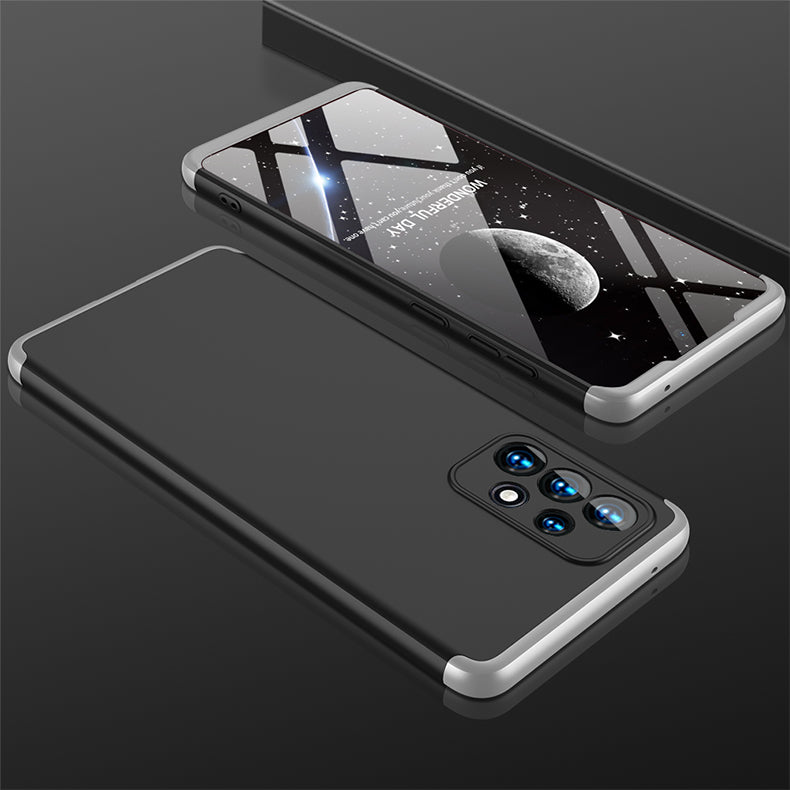 LEEKA Samsung A33 5G Full 3in1 Cover 360º Shockproof Armour Hard Matte PC Case