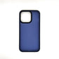 iPhone 13 Pro Luxury Matte Slim Shockproof iPhone Case Blue