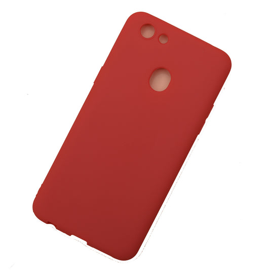 OPPO F5 Silicone back Cover Slim Magic TPU Case Red